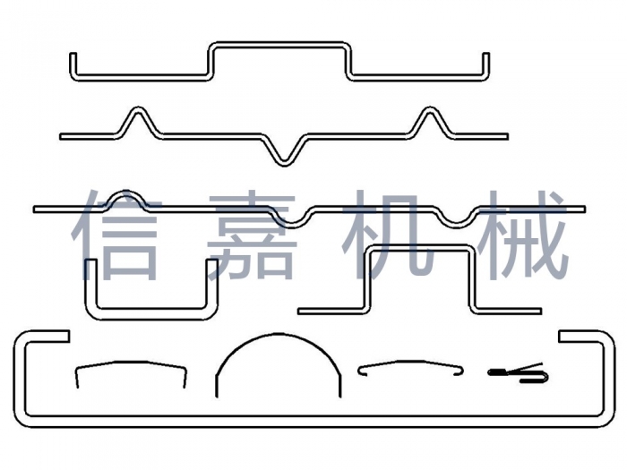 防水閥生產(chǎn)設(shè)備-可加工型材圖樣